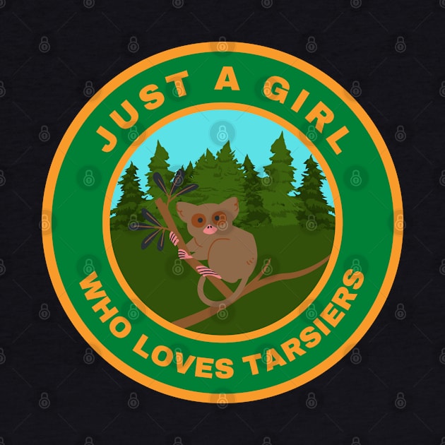 Just a girl who loves Tarsiers by InspiredCreative